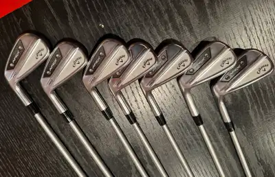 Callaway Apex Pro 24 Irons Left Hand 4-PW Custom order 4-PW LH SHAFTS - C-TAPER LITE 115-X (UPGRADE...