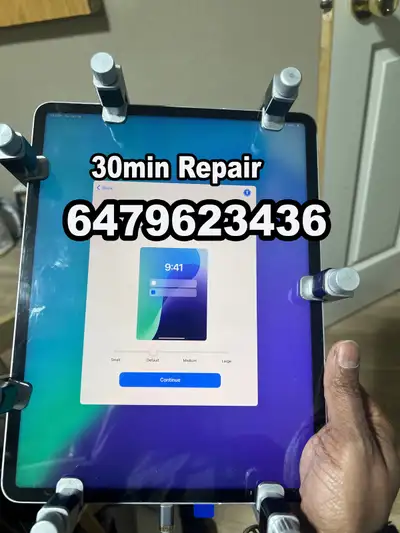 SAMSUNG/ IPHONE/ LG/ GOOGLE/ HUWAEI PHONE AND TABLE FIX ON THE SPOT While you wait 10 min SAVE YOUR...