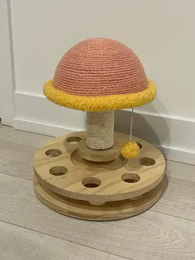 Cat Scratcher & toy, View more