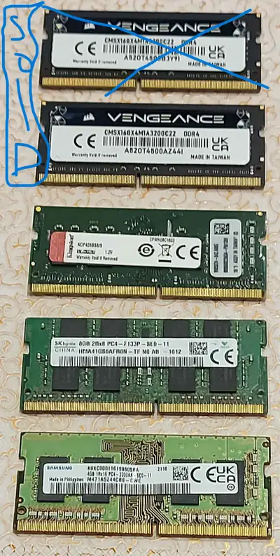 DDR4 Ram For Laptop (see description for prices), View more