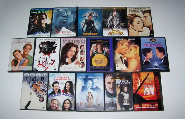 "DVD Movie Discs in "New Like Condition"