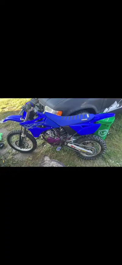 yz85 big bored 105 freshy top end race clutch complet pro circuit exausth with rystyle kit on her pu...