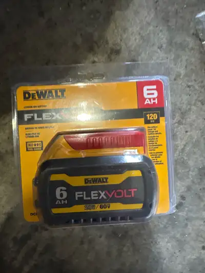 DeWalt Flexvolt 6.0 Ah Battery, View more
