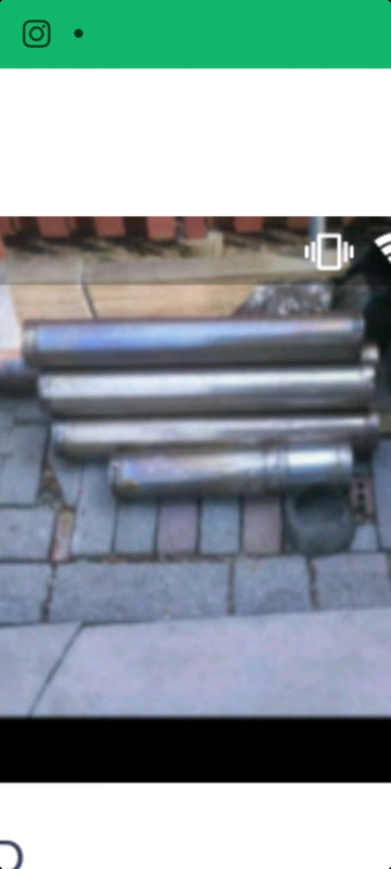 TUBES FOR FIREPLACE-USED LIKE NEW, View more