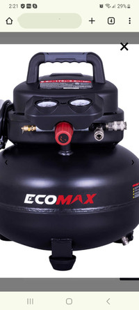 Brand new in box Ecomax 6.0 Gallons pancake Air Compressor