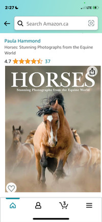 HORSES BOOK *stunning photos* LIKE NEW!