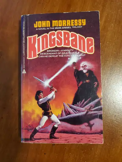 Heroic fantasy novel - Kingsbane by John Morressy, View more