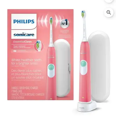 Get ready to upgrade your oral hygiene routine with this new Philips Sonicare EssentialClean power t...
