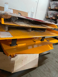 used / new dock boards starting $400- $900 capacity 8000lb & up