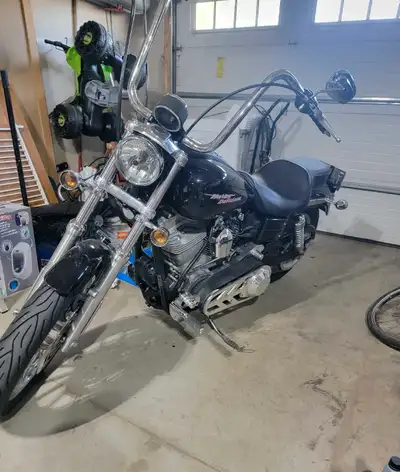 2005 HD Dyna FXD Forward controls Belt drive Low km 6500km Out of province inspection end of last se...