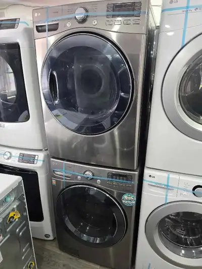 OAKVILLE! - CAN DELIVER LG 27" Stainless Steel Frontload Stack W, View more