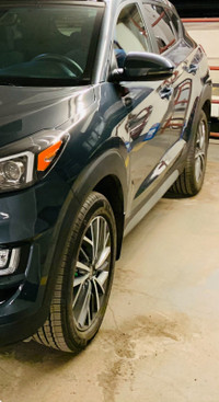 Hyundai Tucson Alloy wheel and All season tires 