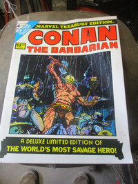 1975 MARVEL CONAN THE BARBARIAN GIANT 100 PAGE COMIC $20 VINTAGE