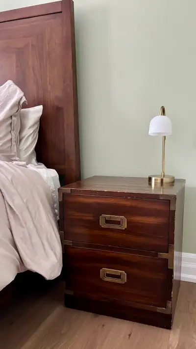 Wooden Mid-Century Nightstand - Canadian-made Kroehler, View more