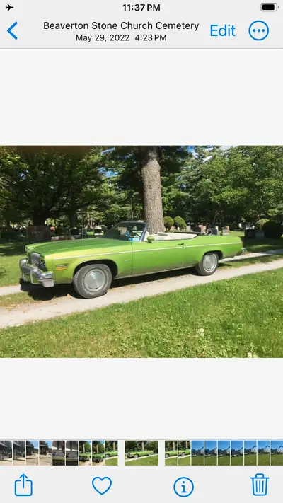 12.000 best offer 74 olds convertible original paint very clean car needs nothing 455 big block with...