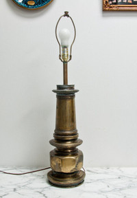 Vintage large Brass Stiffel Table Lamp– Lighthouse Industrial