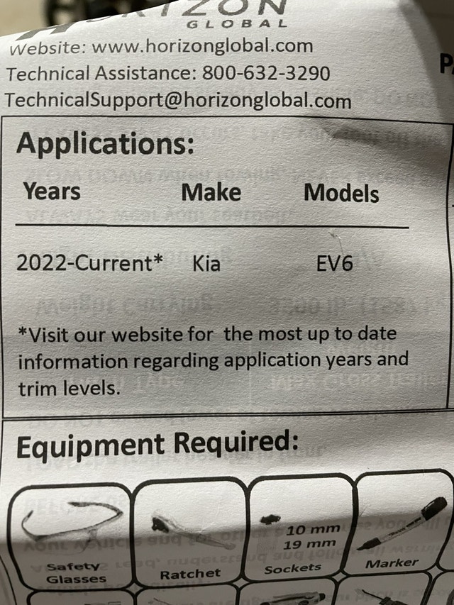 2022 Kia ev6 Drawtite hitch Other Parts & Accessories Barrie Kijiji