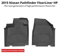 2015 Nissan Pathfinder WeatherTech Floor Mata