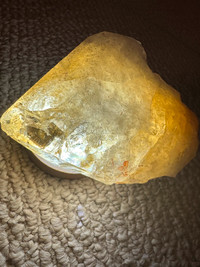 Beautiful Citrine crystal w. Shining light for sale