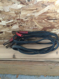 Heavy duty booster cables 