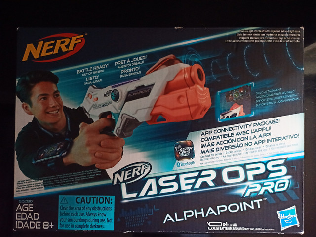 Laser  Ops Pro AlphaPoint Tag by Nerf set of three new in box in Toys & Games in Barrie - Image 3