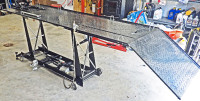 1,000 lb Hydraulic/Pneumatic Motorcycle Lift Table