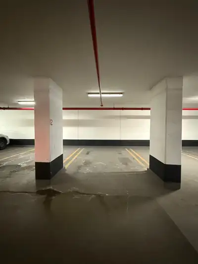 Parking spot available for monthly rent at 1030 King St W. $200/month