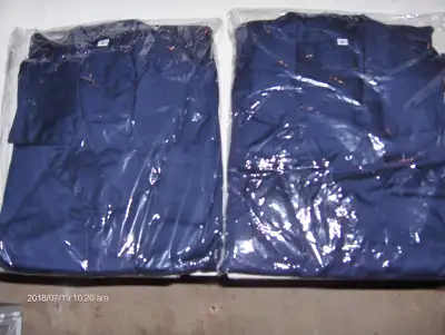 1 pc 10.00 Upper Kintore If you see this ad it's still available. These are new Light coveralls Dark...