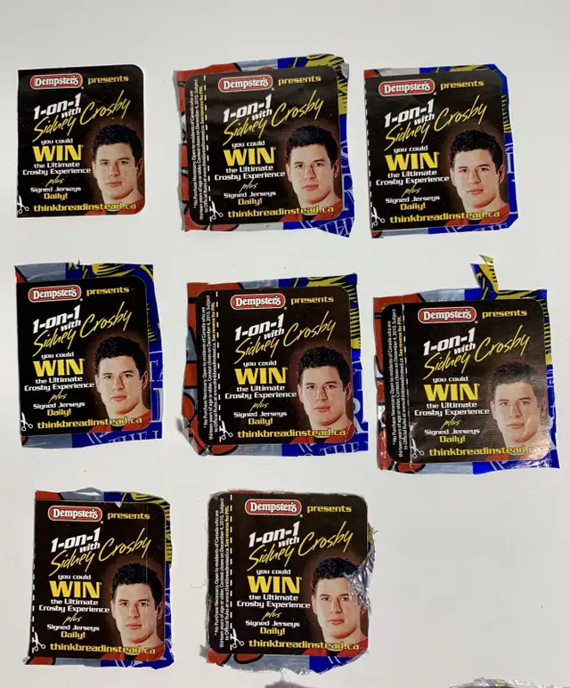 Sidney Crosby - Dempster’s Bread hockey cards in Arts & Collectibles in Mississauga / Peel Region - Image 5