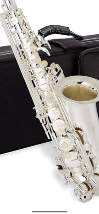 Jean Paul USA AS-400SP Student Alto Saxophone, Silver brand new