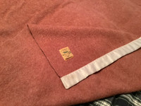 Vintage T. Eaton’s Mayfair Pure Ayer’s Wool Blanket