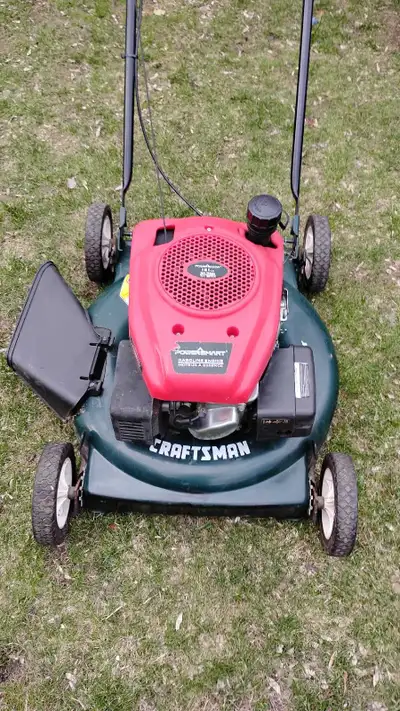 Lawnmower Craftsman 6 HP one pull to Star , View more