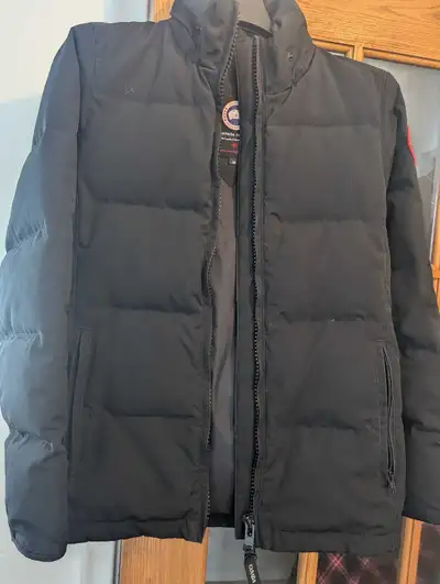New SMALL Canada Goose Black  Winter Jacket , View more
