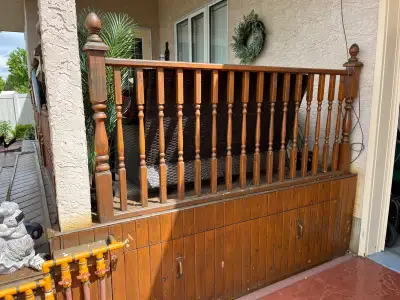 deck railing, View more