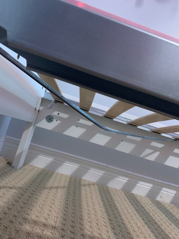 Ikea full/double sized Songesand bed frame with 3 storage boxes. Beds