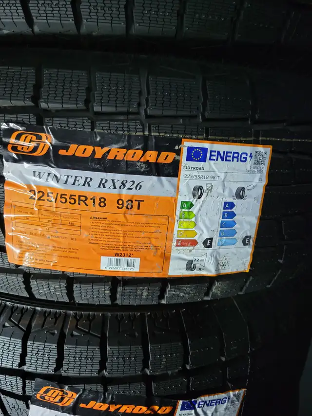 New 225/55R18 Winter Tires Snow Tires in Tires & Rims in Edmonton - Image 3