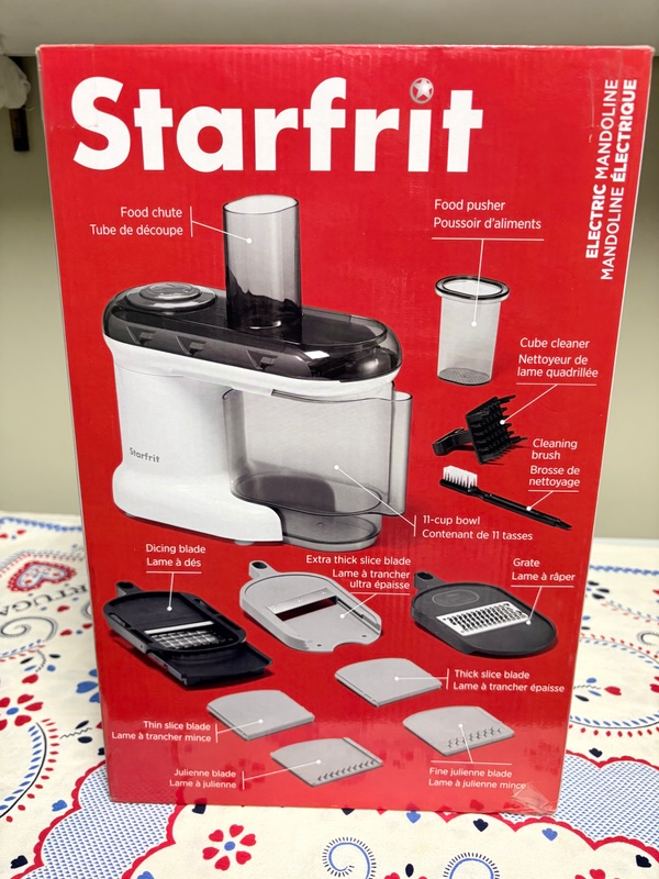 Mandoline électrique /Electric Mandoline Starfrit64520002152194122