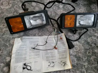 I have a NOS Western Uniplow Snow Plow Lights and 9 Pin Harness, COMPLETE. NOTE: This is a $500 Valu...