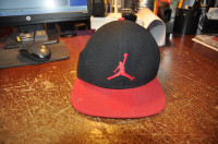Air Jordan True Jumpman Black & Red Embroidered Snap back Hat