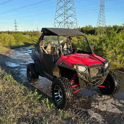 Looking to sell my rzr Metal doors New tires New winch Runs and drives great Previous owner used it...
