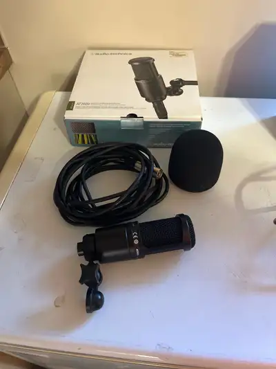Audio-technica condenser mic, View more