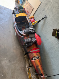 Kayak Pelican Escape 120x Full Kit - Ready to use