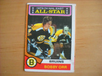 Carte de Bobby Orr All-Star 1973-74