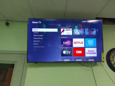 ROKU TV 64" VERY GOOD WORKING CONDITION FOR $ 175, View more