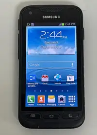 Samsung Galaxy Rugby Pro I547 8GB Black Factory Reset Mobile Pho