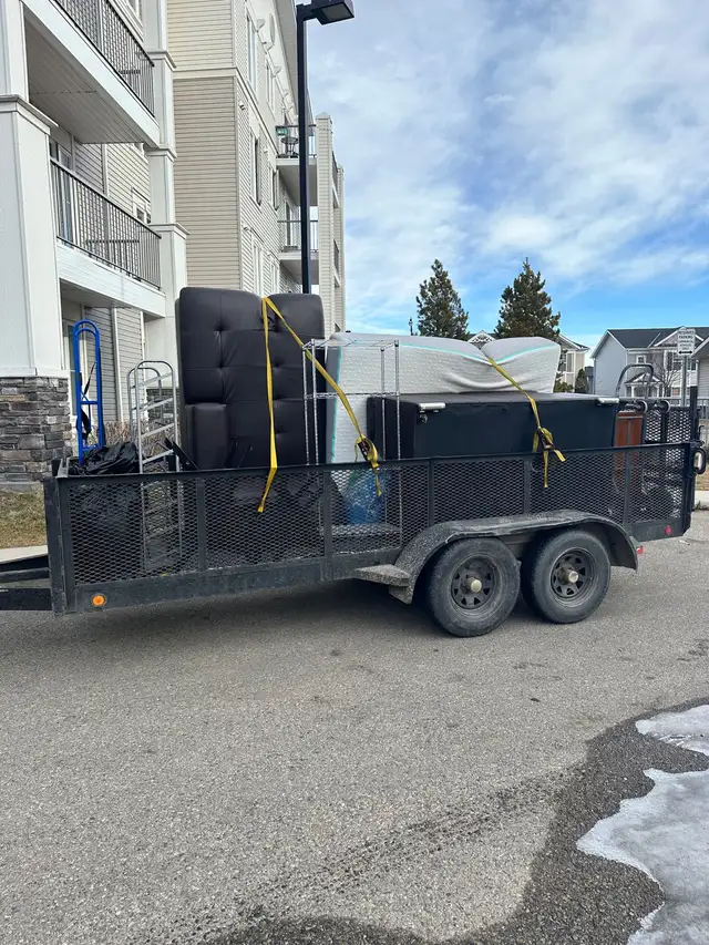 Pickup truck & Trailer for Delivery/ Dump run /small moving62864741585409123