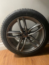 17 inch Audi/VW winter wheels 