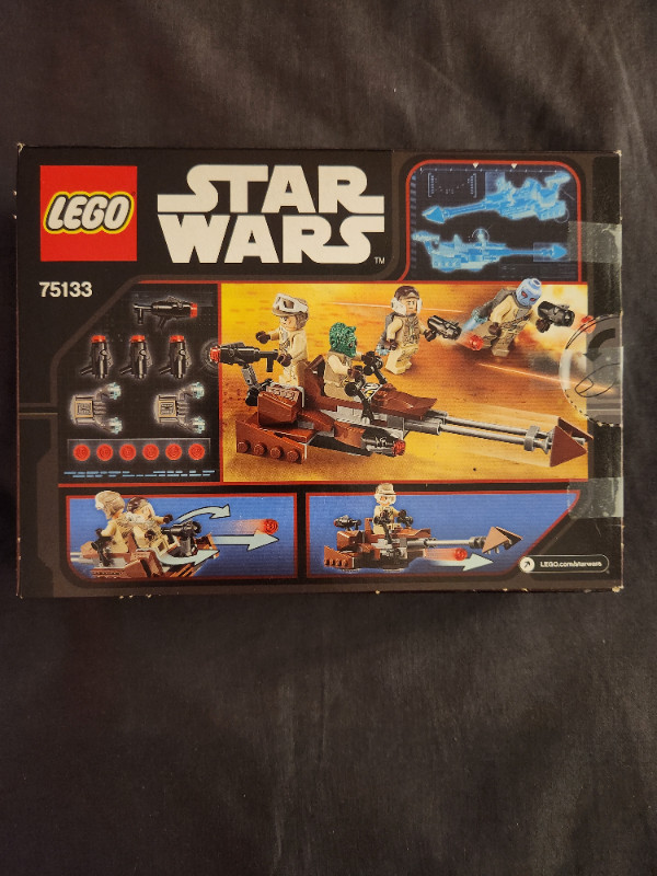 75133 Lego Star Wars - Rebel Alliance Battle Pack dans Jouets et jeux  à Longueuil/Rive Sud - Image 2