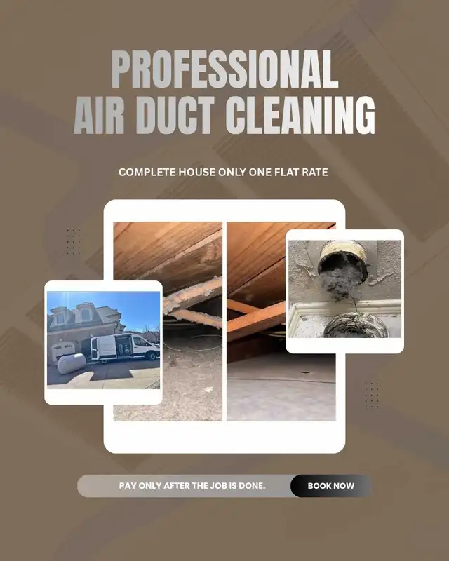 Professional Air Duct Cleaning – Special $149