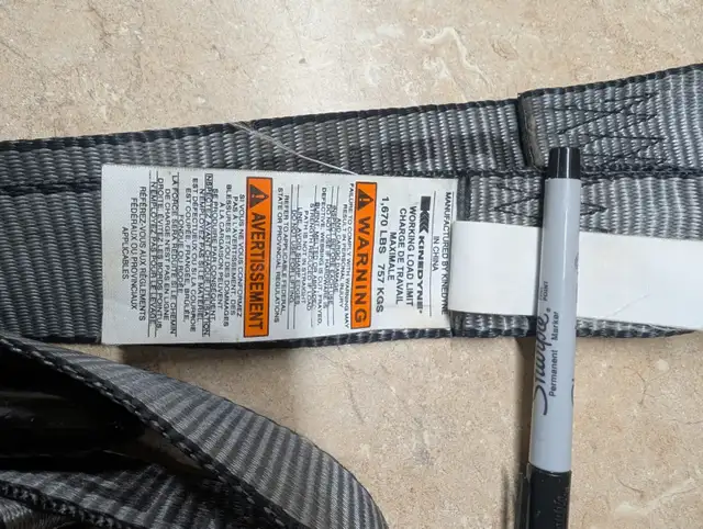STEADYMATE CINCHTITE 6 RATCHET TIEDOWNS W/ SNAP HOOKS & SOFT in Hand Tools in Petawawa - Image 4